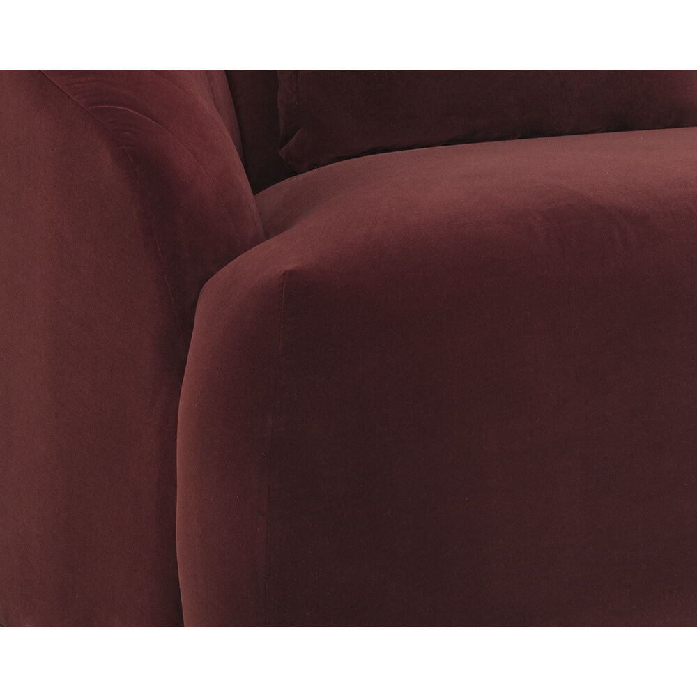 Astrid Merlot Sofa